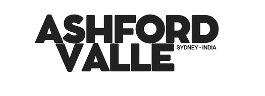 Ashford Valle luxury men's skincare logo — Sydney, India