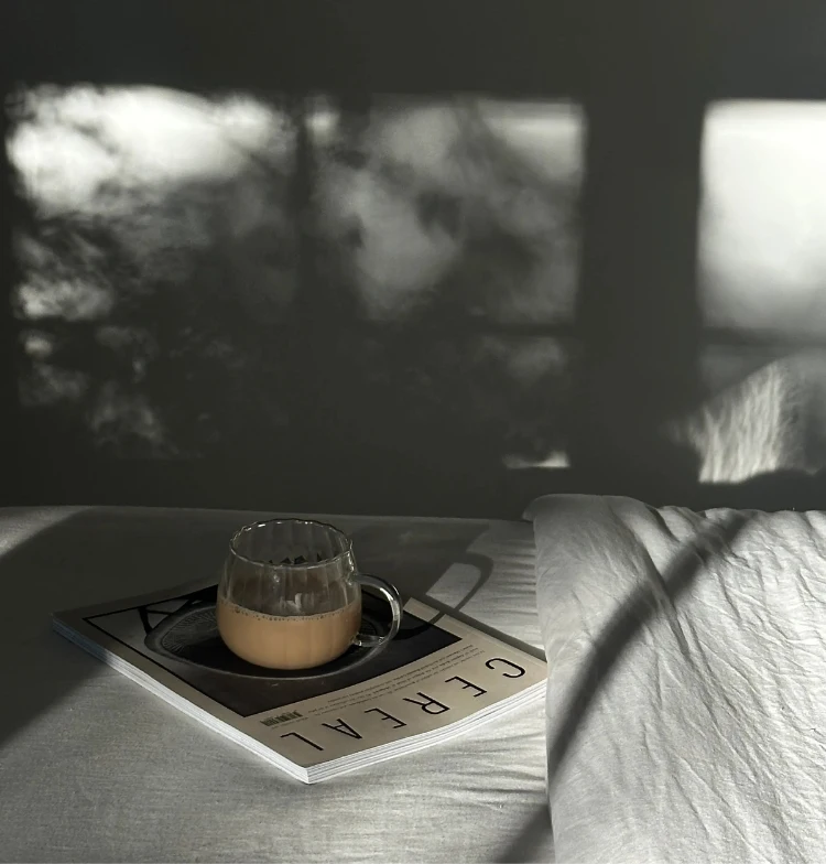 Indian man luxury skincare morning routine